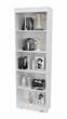 Biblioteca MOSCONI DAKAR 81046 181X60X29 Con Estantes Blanca